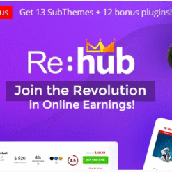 REHub – Price Comparison, Affiliate Marketing, Multi Vendor Store, Community Theme