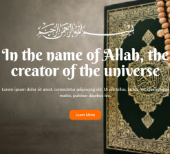 Alquran Academy Website Template