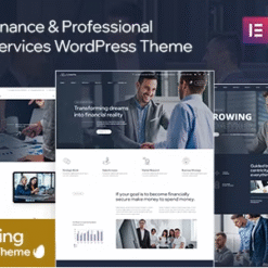 Cleanfin - Finance Consulting WordPress Theme