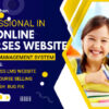 Professional LMS Course Website I Order Now