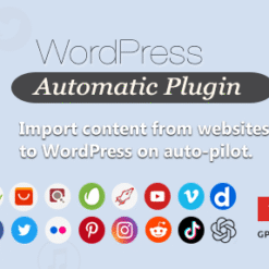 WordPress Automatic Plugin - AI content generator and auto poster plugin